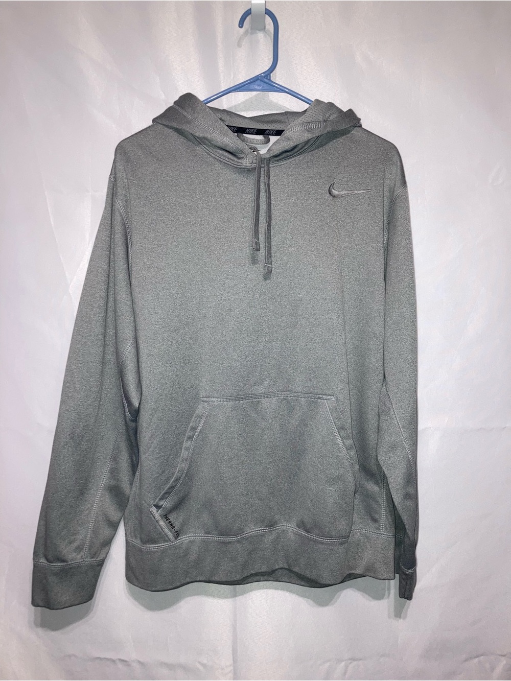 Nike Heather Gray Men's Pullover Hoodie